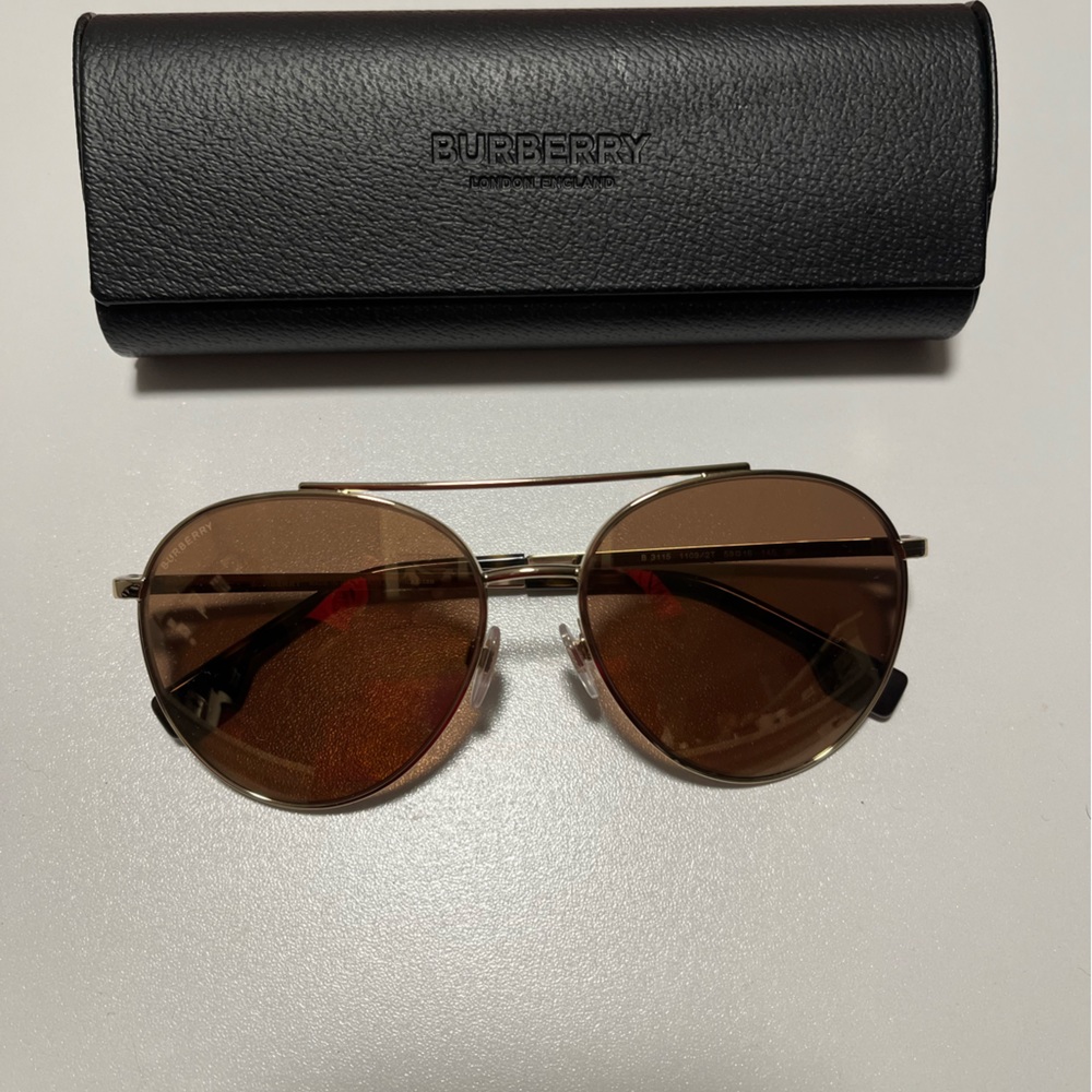 Authentic Burberry sunglasses.
